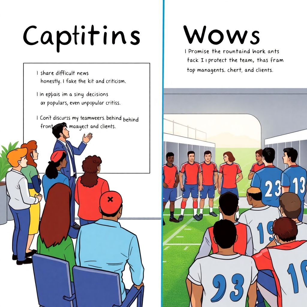 Капитанские обеты и их влияние на командный дух в современном спорте