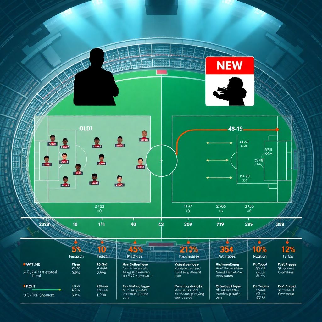 Как смена тренера влияет на основной состав футбольной команды