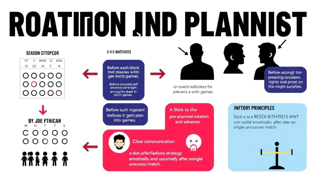 Анализ распределения игрового времени в основном составе - иллюстрация
