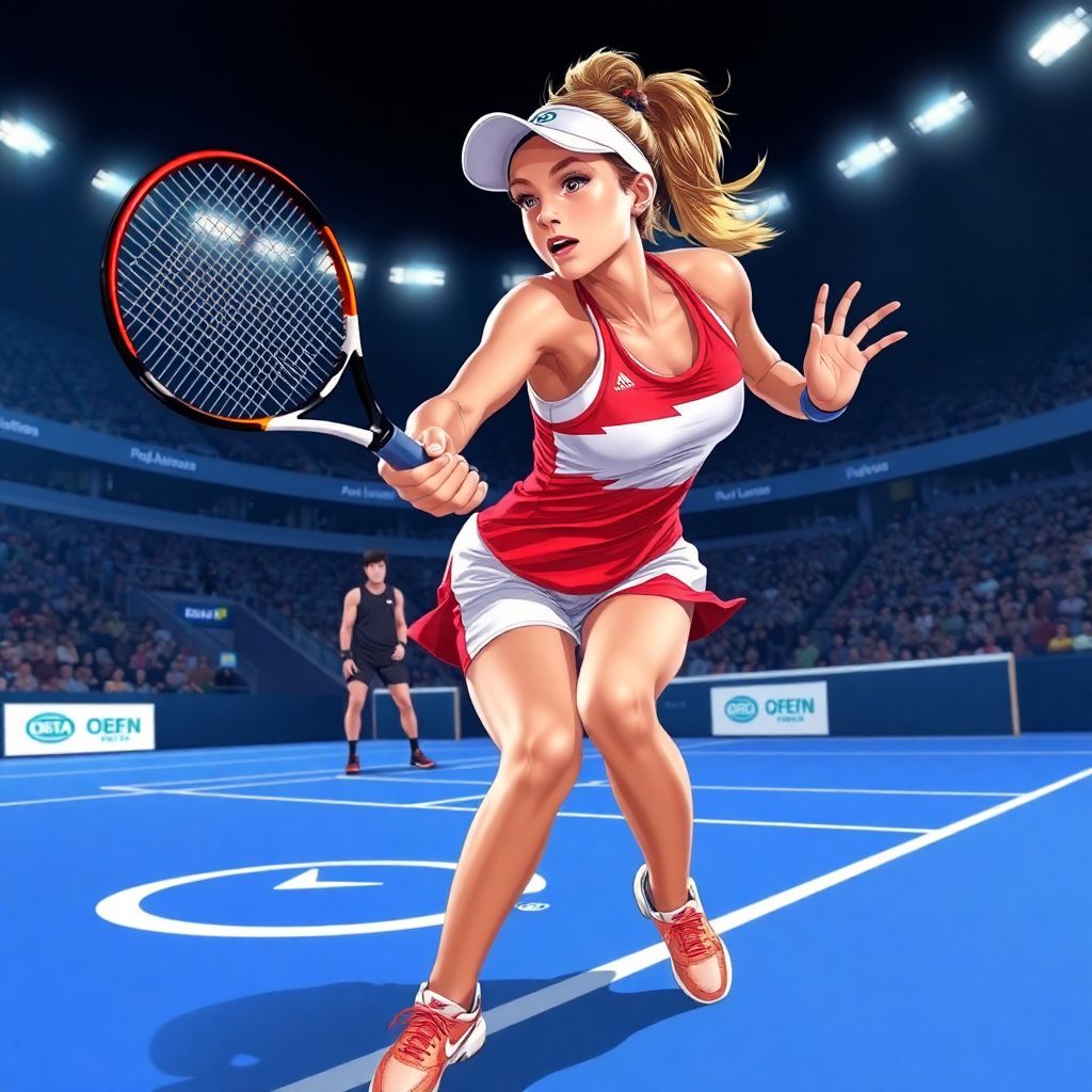 Мирра Андреева на australian open повторила рекорд Анны Курниковой в 18 лет