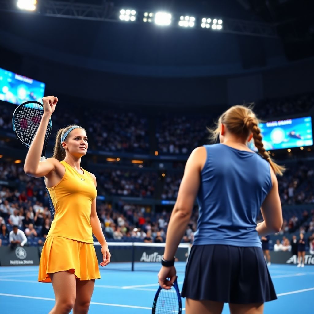 Елена Рыбакина вершит камбэк и берёт реванш у Арины Соболенко на australian open 2026