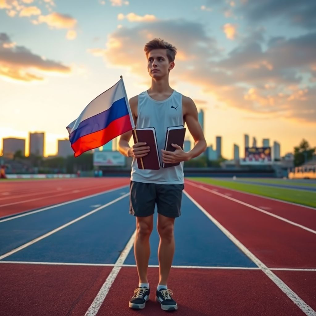Российская спринтерша Алена Михайлович: мечта об учебе в США и верность флагу РФ